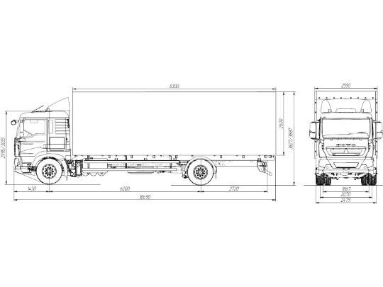 5.1.1.06автомобиль бортовой с тентомна шасси howo t5g 4×2 zz1167m621ge1