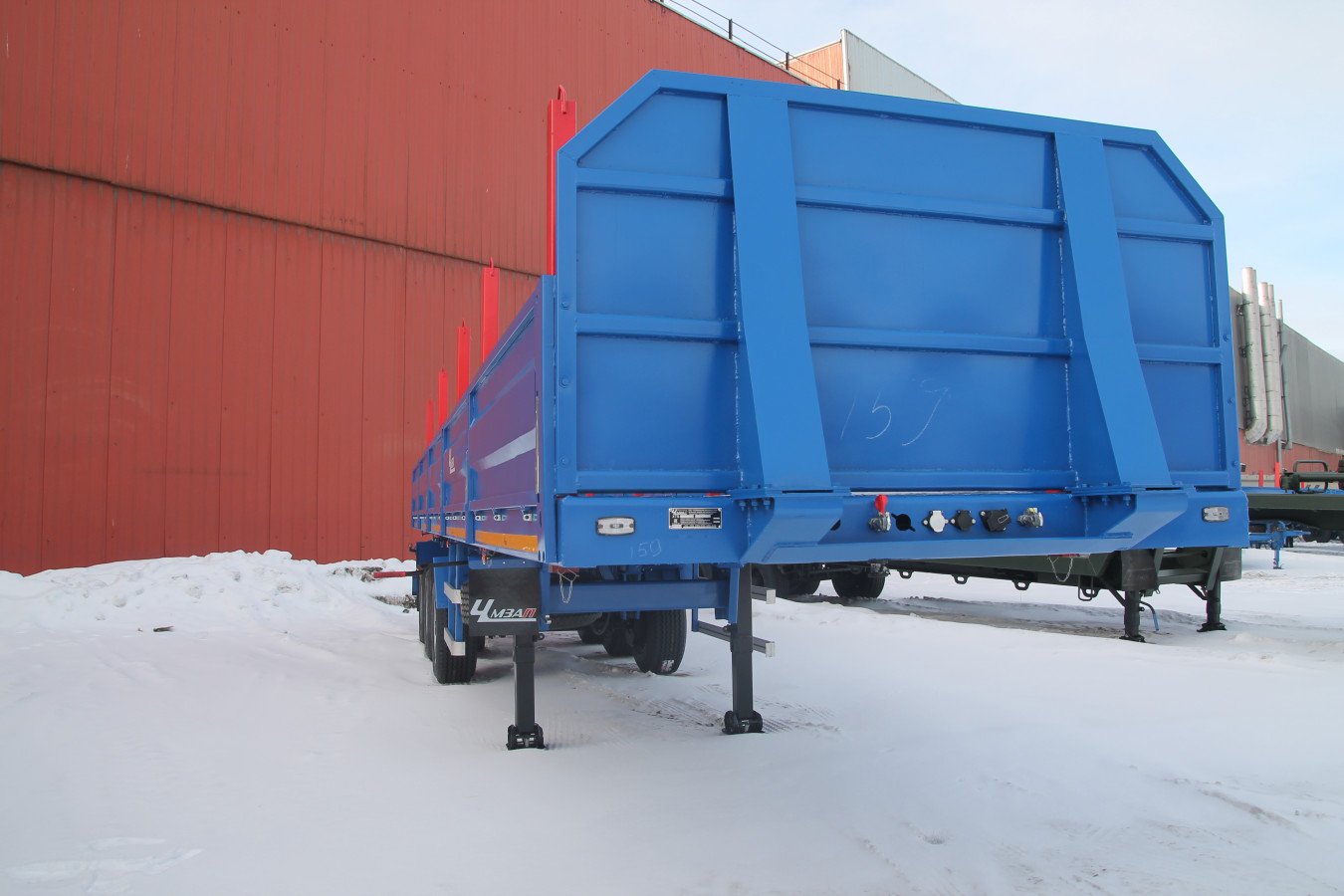 Полуприцеп бортовой чмзап 99065 по спецификации 020 к4