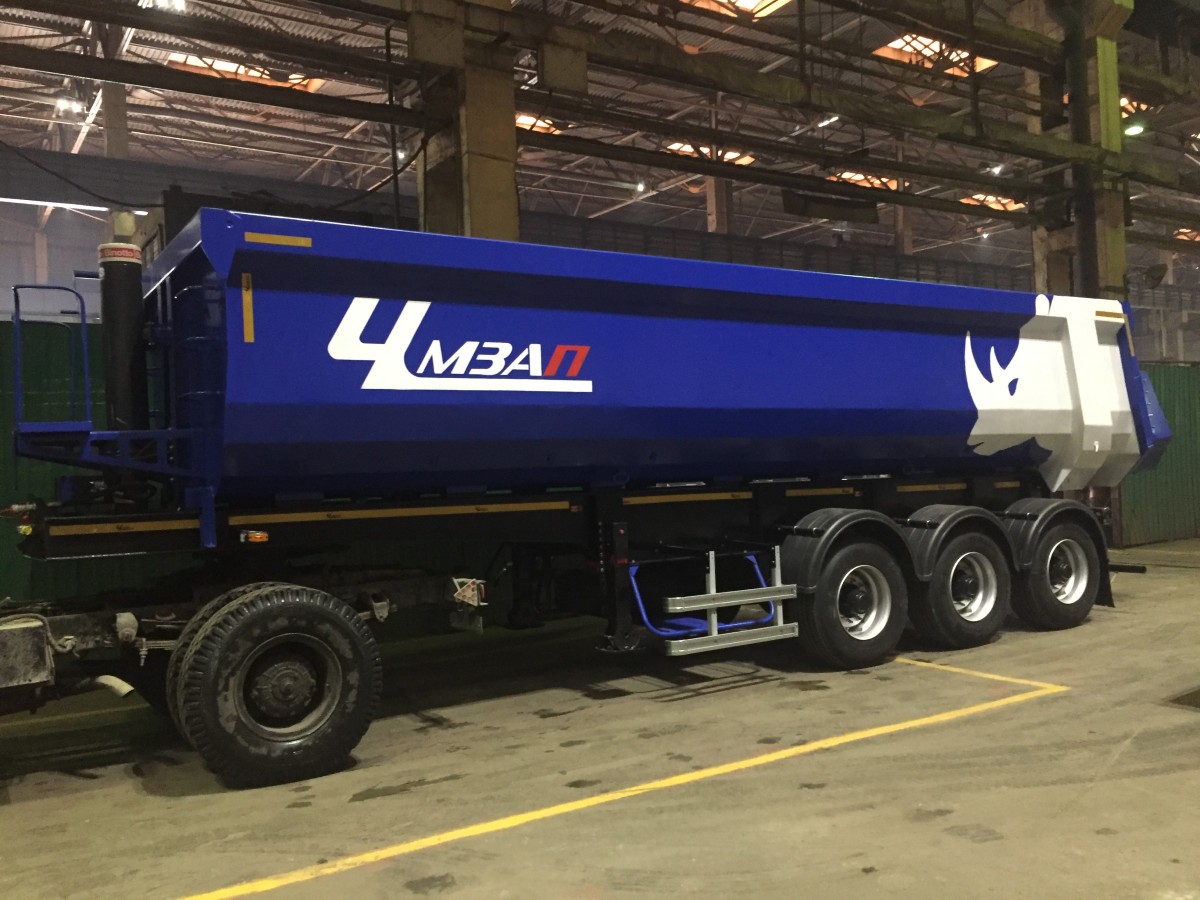 Полуприцеп-самосвал чмзап 9520 по спецификации 022