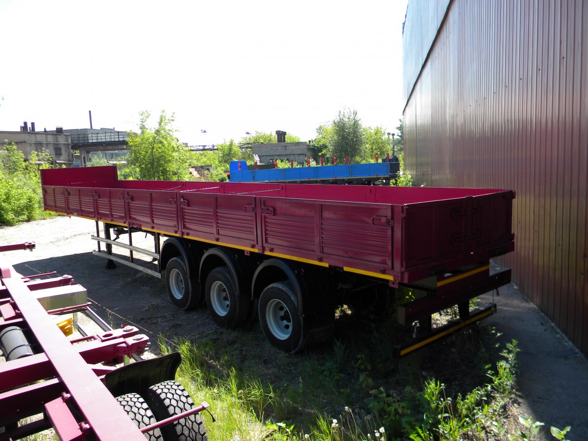 Полуприцеп бортовой чмзап 99065 по спецификации 031 пг1