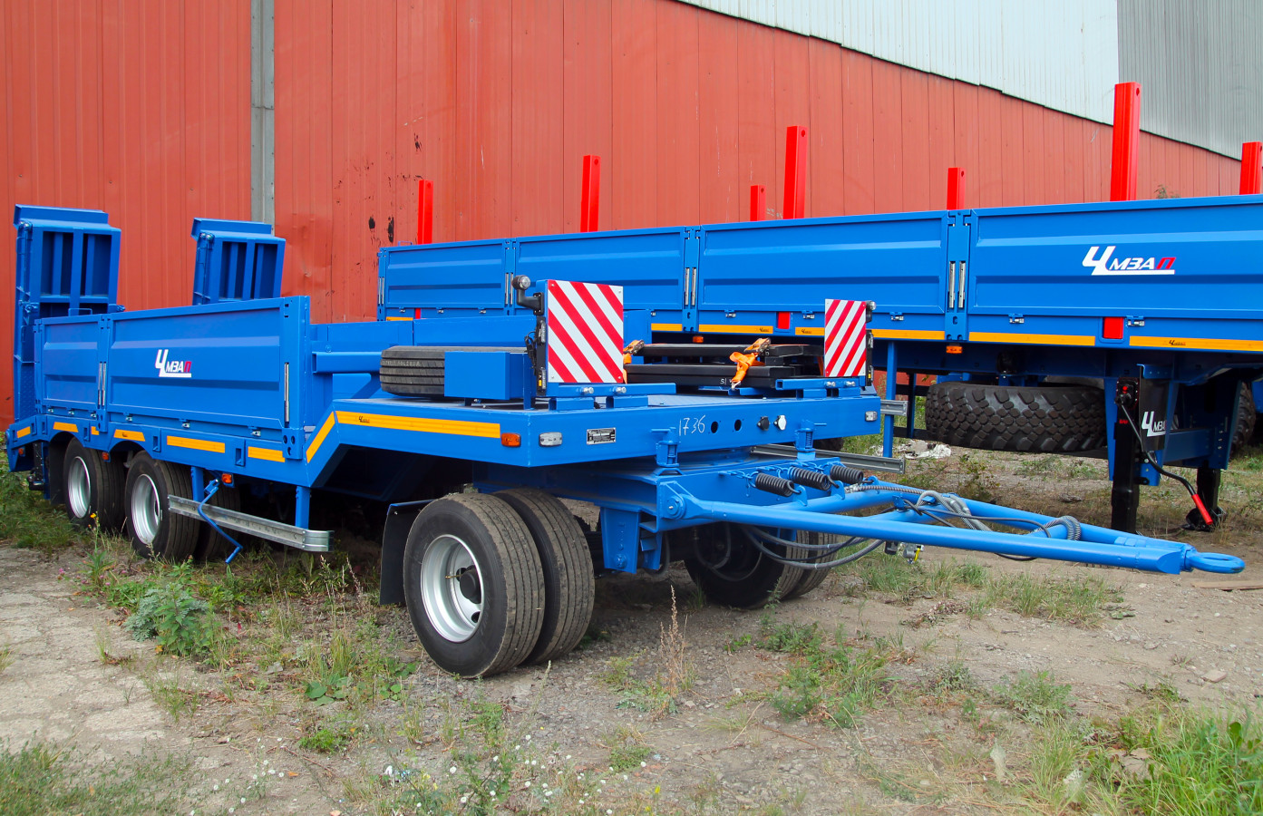 Прицеп чмзап 83981 по спецификации 051 у2б