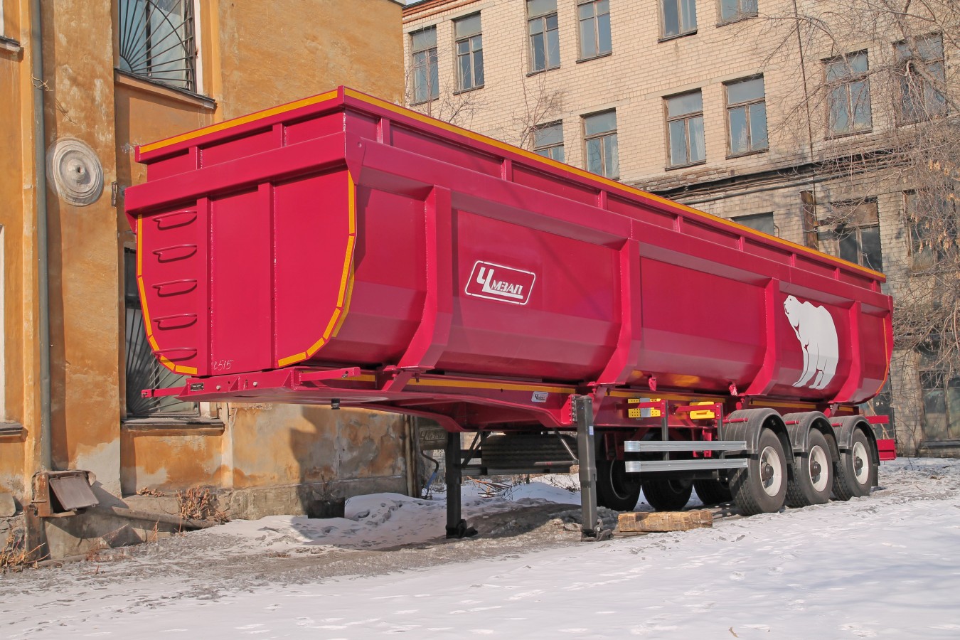 Полуприцеп чмзап 99065 по спецификации 033 хп1