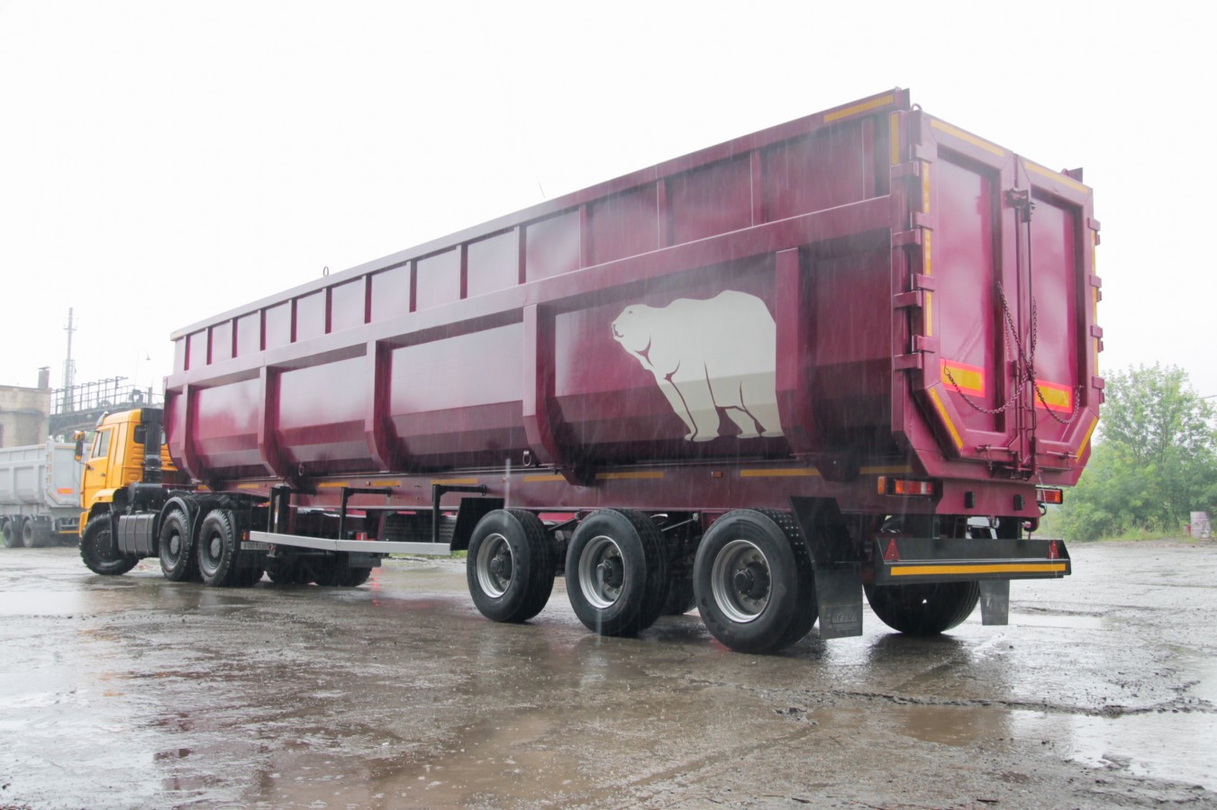 Полуприцеп-тяжеловоз чмзап 99065 по спецификации 033 хп41