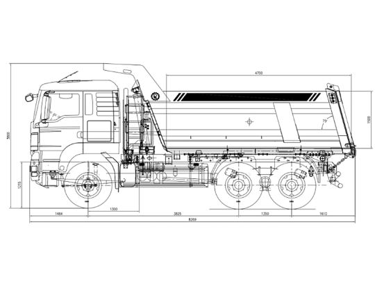 2.1.1.09самосвал sitrak c7h 6×6455616-000001016 куб. м.