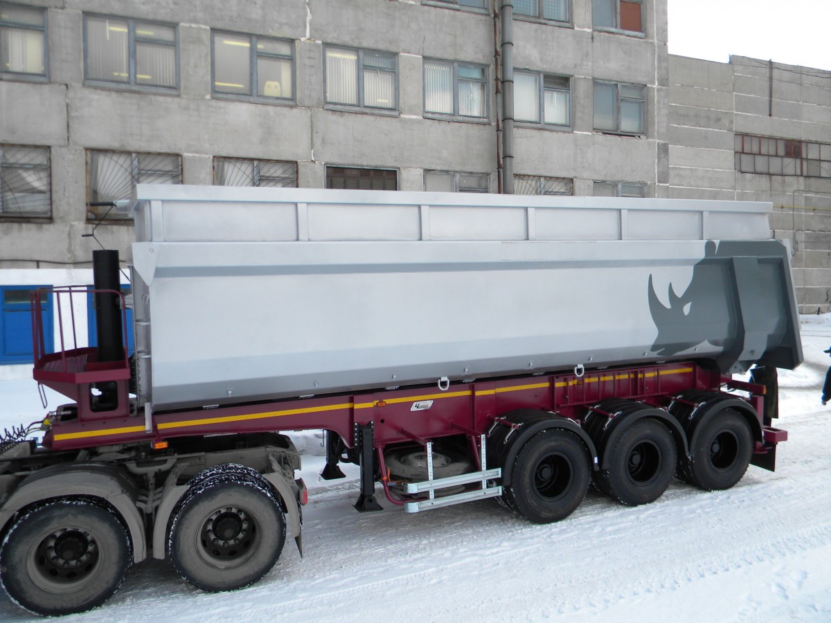 Полуприцеп-самосвал чмзап 9520 по спецификации 030 б