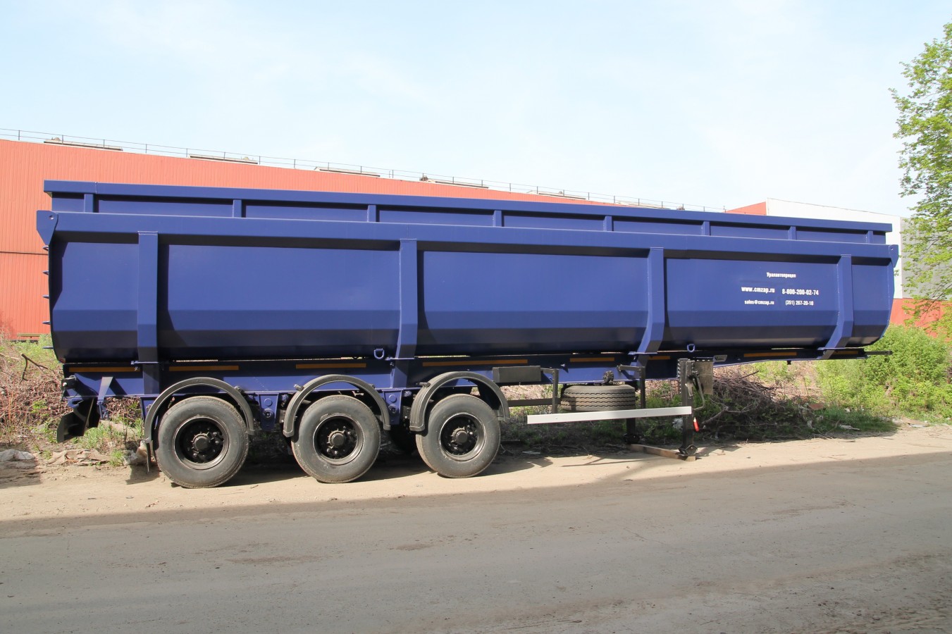 Полуприцеп чмзап 99065 по спецификации 033 хп1