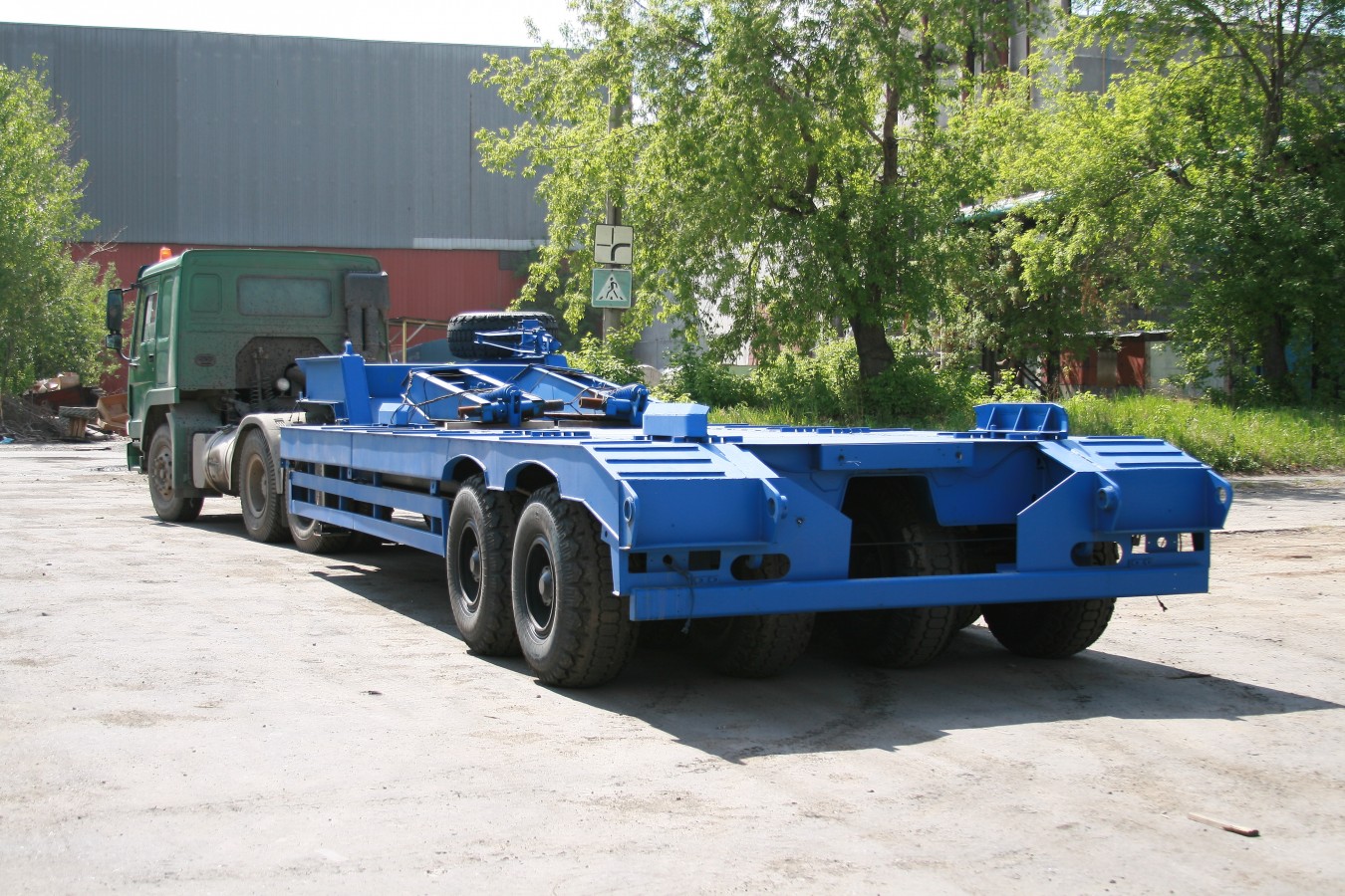 Полуприцеп чмзап 99865 по спецификации 01-012 дп1