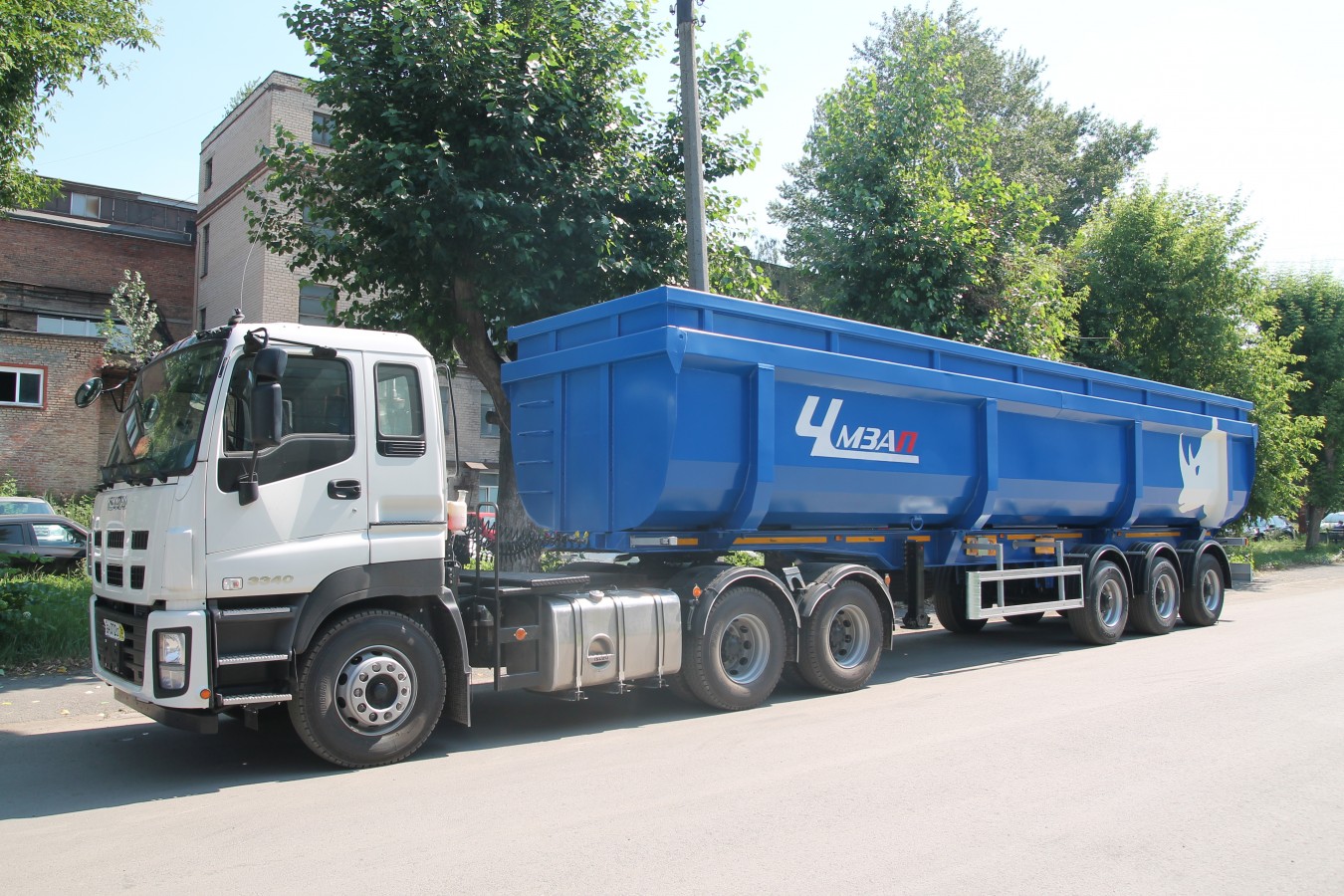 Полуприцеп-самосвал чмзап 9520 по спецификации 022 psmэ