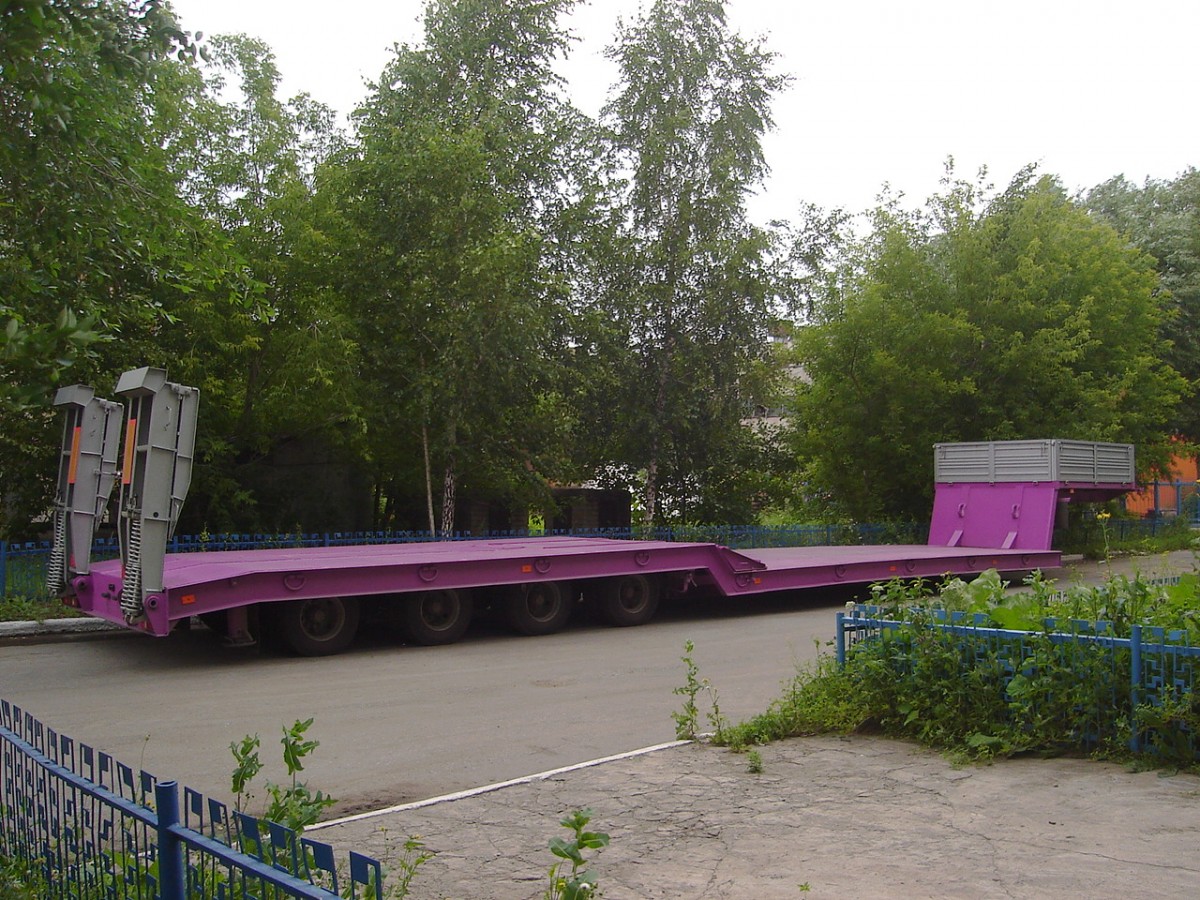 Низкорамный полуприцеп-тяжеловоз чмзап 99903 по спецификации 015