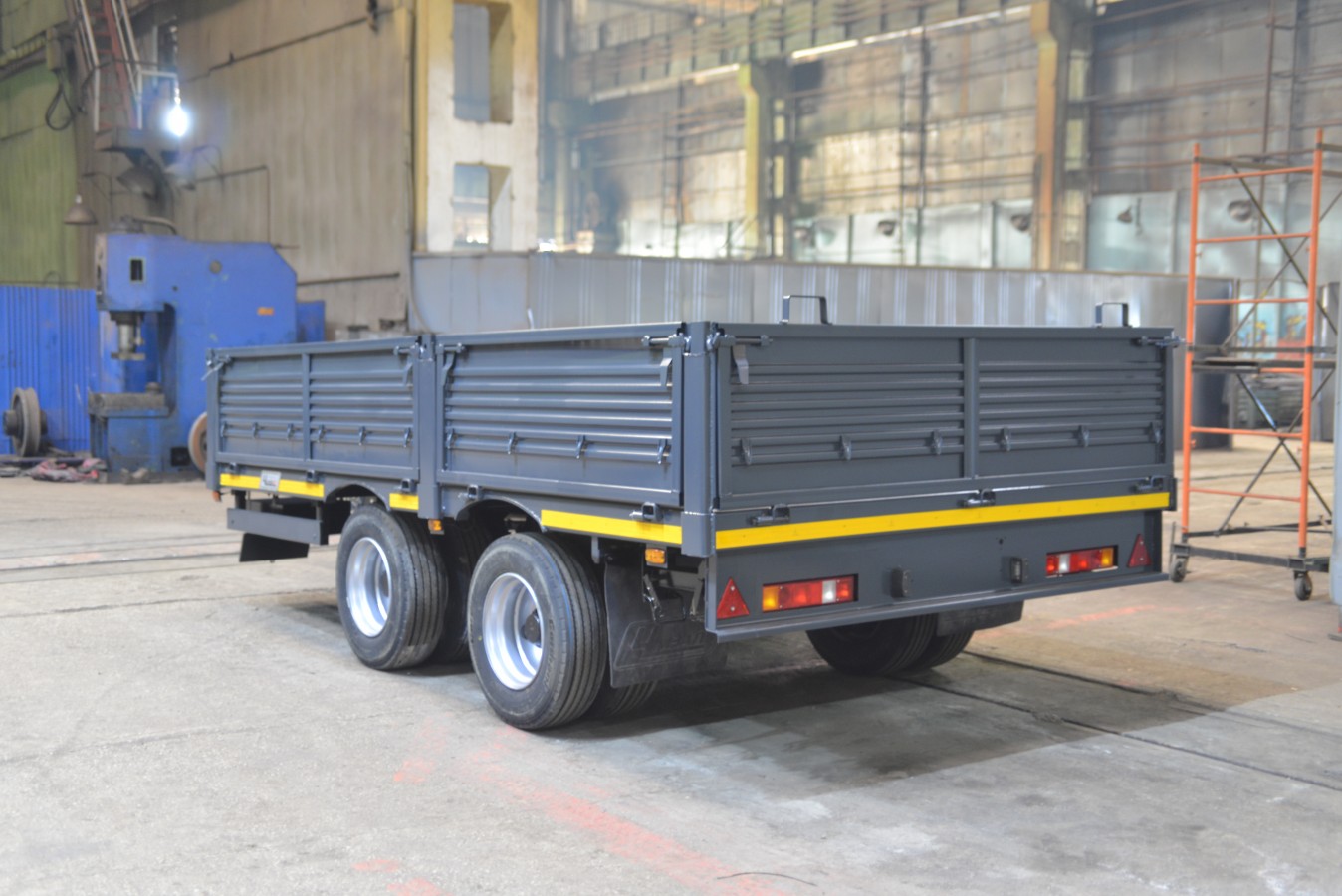 Прицеп чмзап 8358 по спецификации 013 пгб2