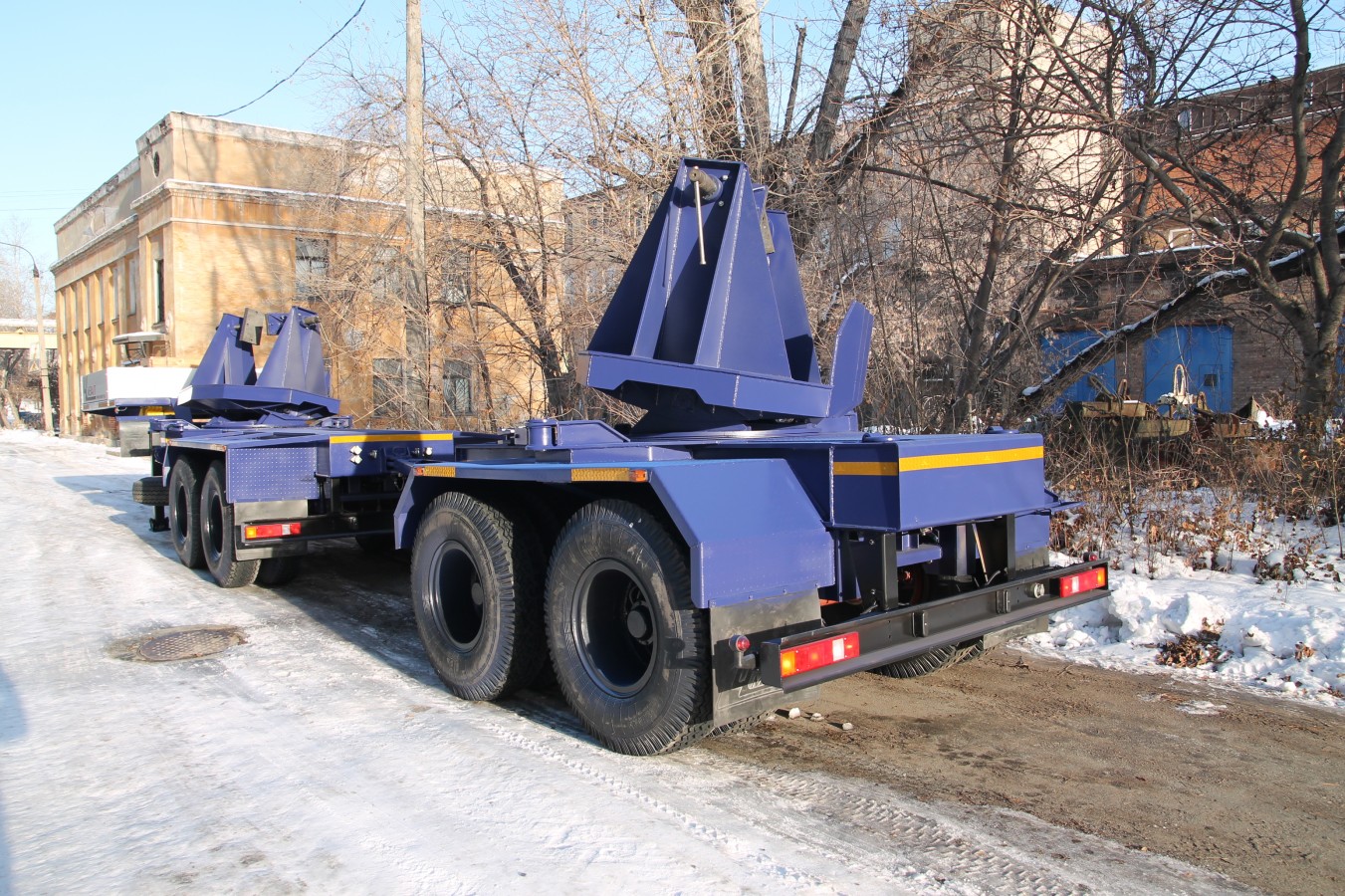 Полуприцеп-балковоз модульный чмзап 999039 по спецификации 010