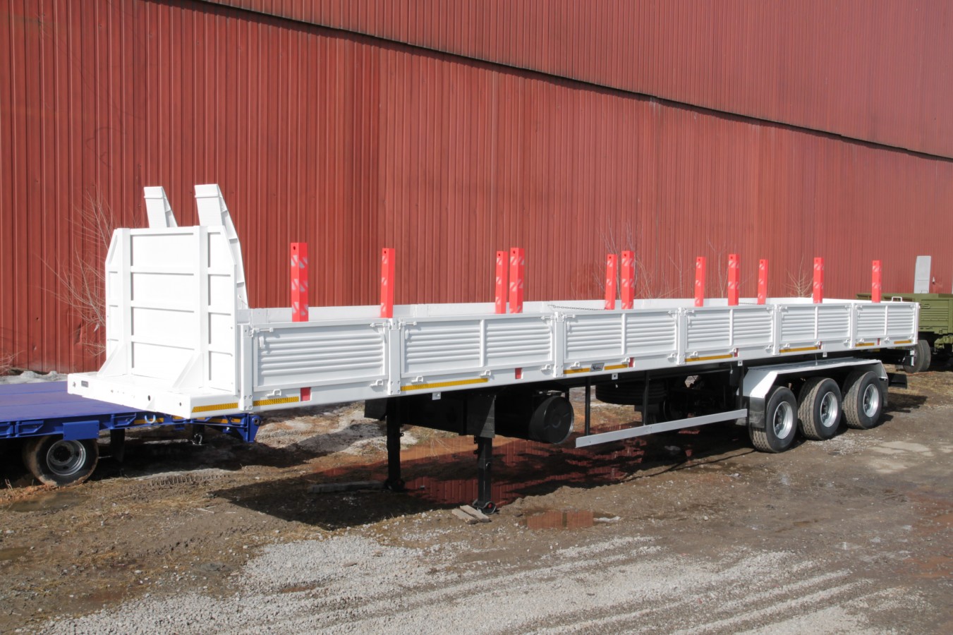 Полуприцеп бортовой чмзап 99065 по спецификации 038 бтк1