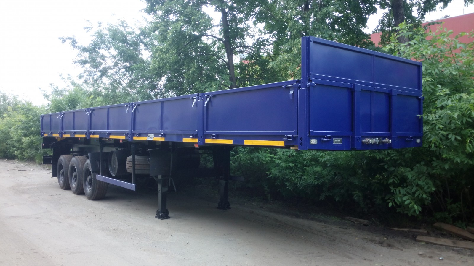 Полуприцеп бортовой чмзап 99065 по спецификации 031 пгм