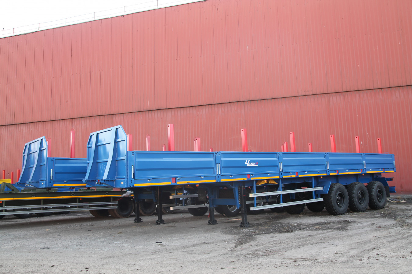 Полуприцеп бортовой чмзап 99064 по спецификации 020 к53