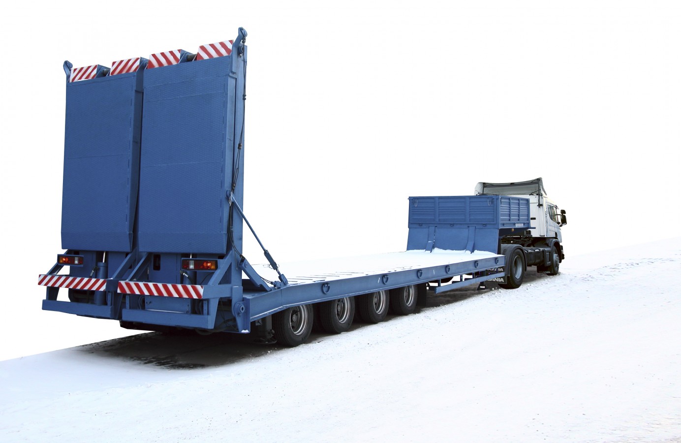 Низкорамный полуприцеп-тяжеловоз чмзап 99903 по спецификации 032