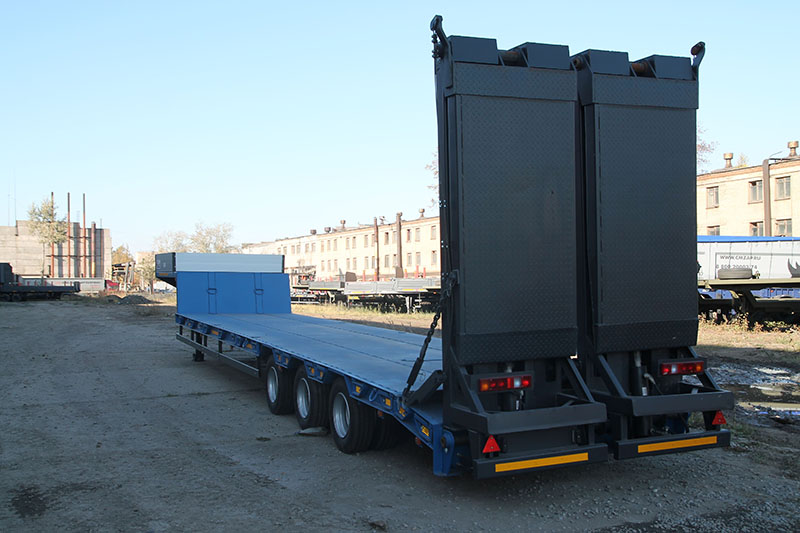 Низкорамный полуприцеп-тяжеловоз чмзап 99064 по спецификации 042 пп4