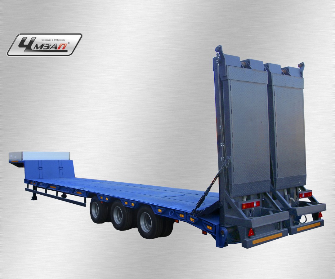 Низкорамный полуприцеп-тяжеловоз чмзап 99064 по спецификации 042 пп4