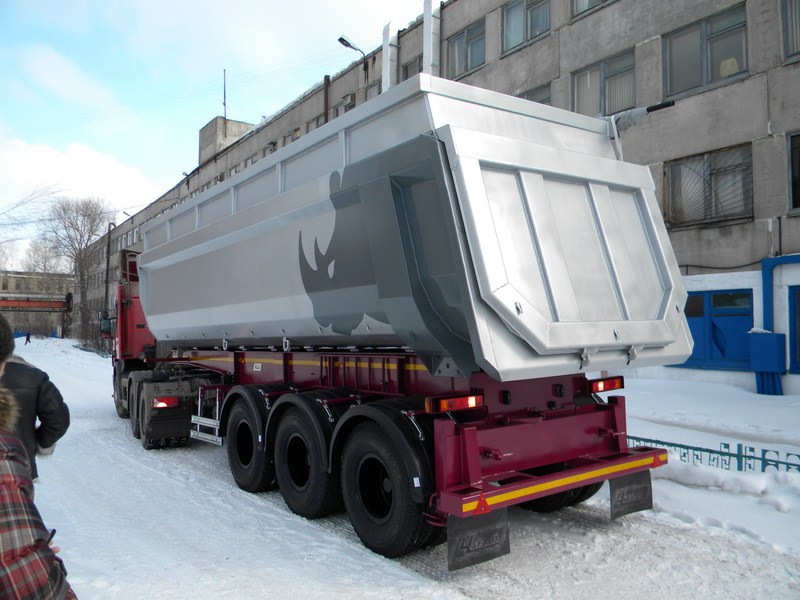 Полуприцеп-самосвал чмзап 9520 по спецификации 030 pw/030 pwэ