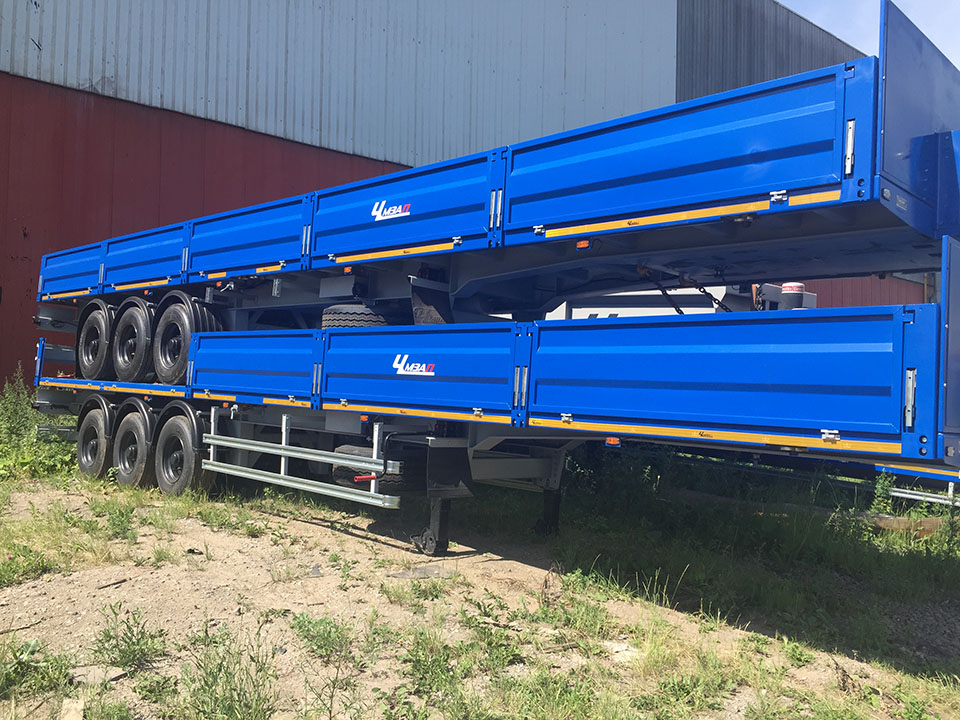 Полуприцеп бортовой чмзап 99064 по спецификации 031 п3