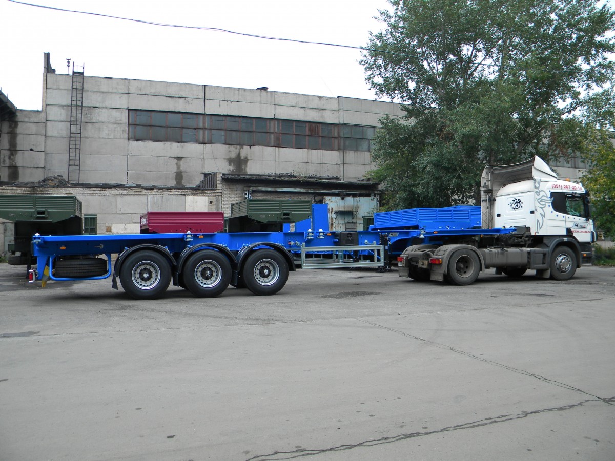 Полуприцеп крона контейнеровоз чмзап 9911 по спецификации w-041