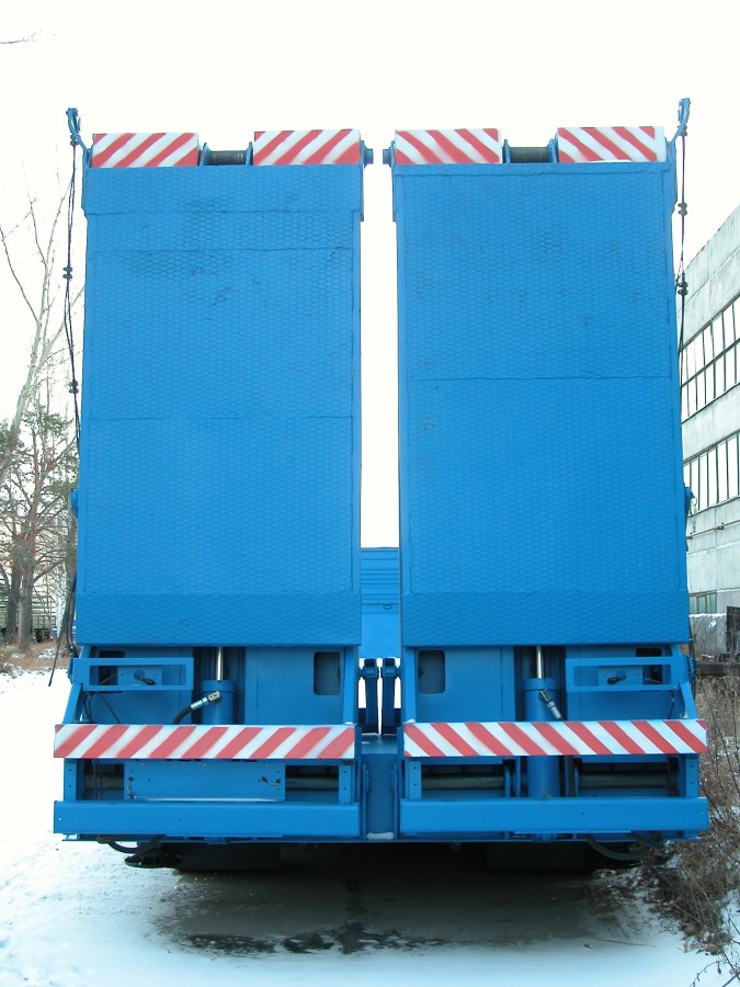 Низкорамный полуприцеп-тяжеловоз чмзап 99903 по спецификации 032