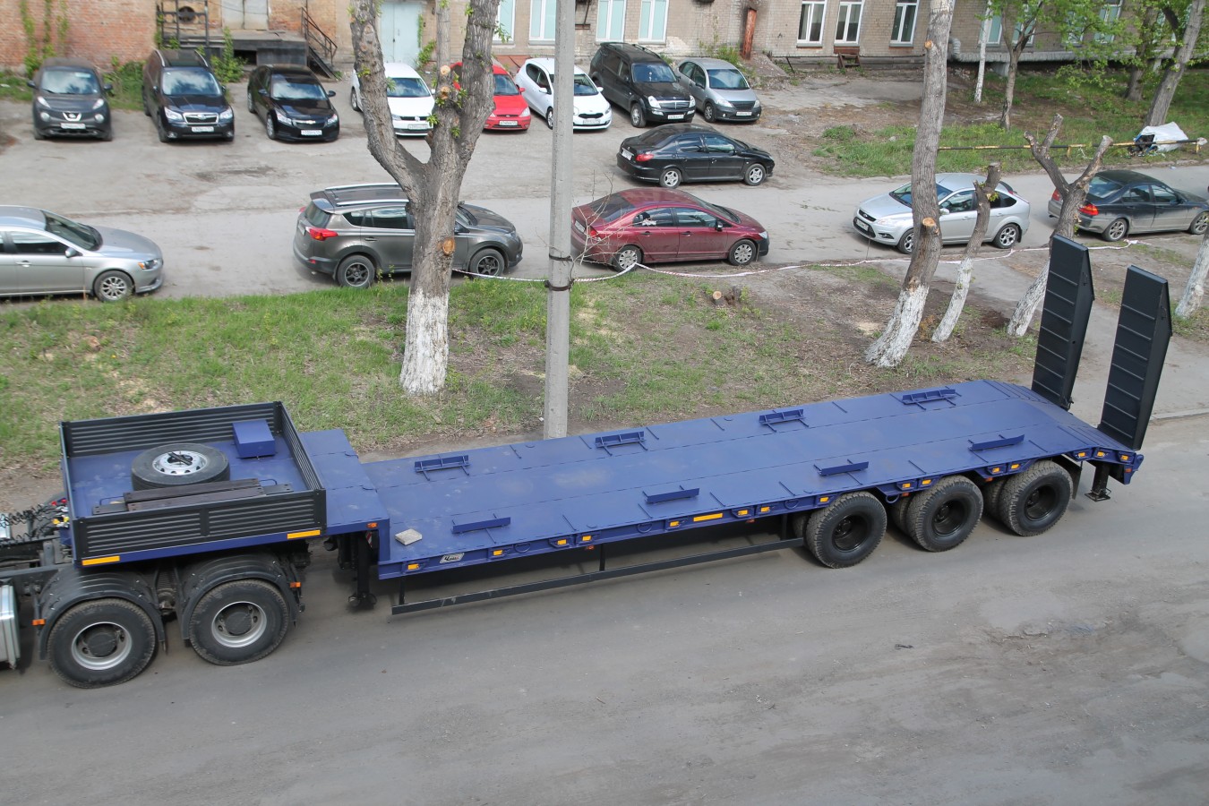 Полуприцеп чмзап 99064 по спецификации 076 ку2