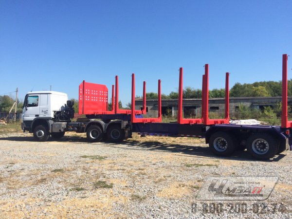 Полуприцеп-лесовоз чмзап 99865 по спецификации 041