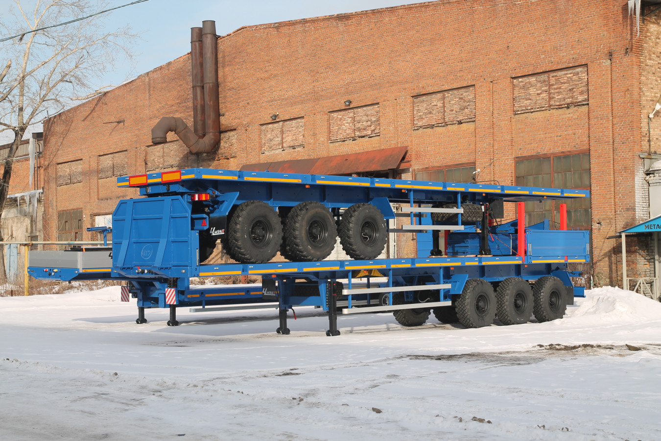 Полуприцеп бортовой чмзап 99064 по спецификации 020 к53