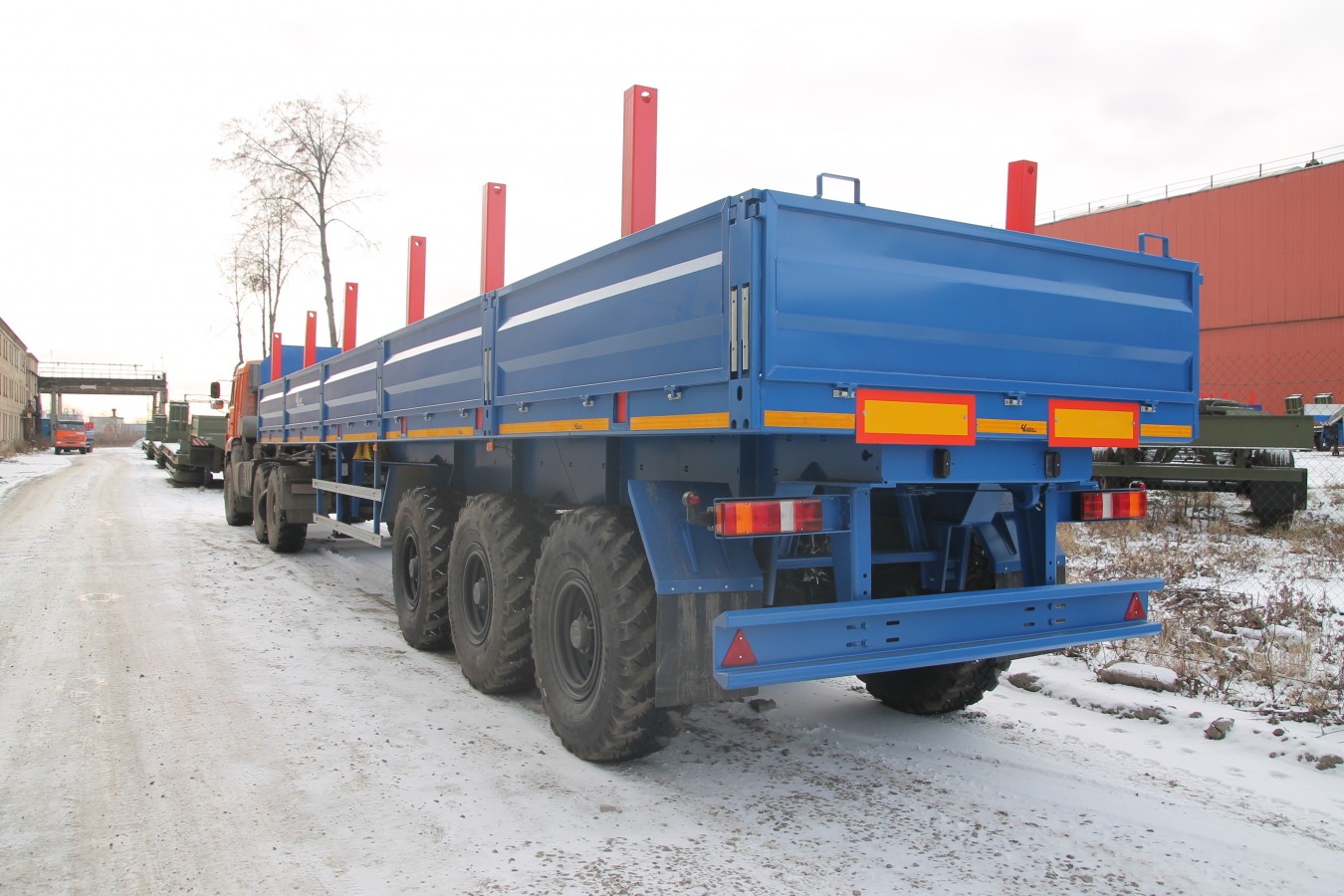 Полуприцеп бортовой чмзап 99064а по спецификации 020 к5