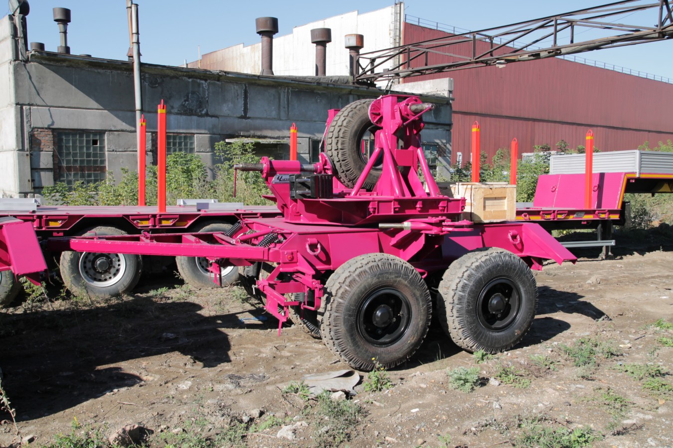 Прицеп-балковоз модульный чмзап 8993 по спецификации 01-010