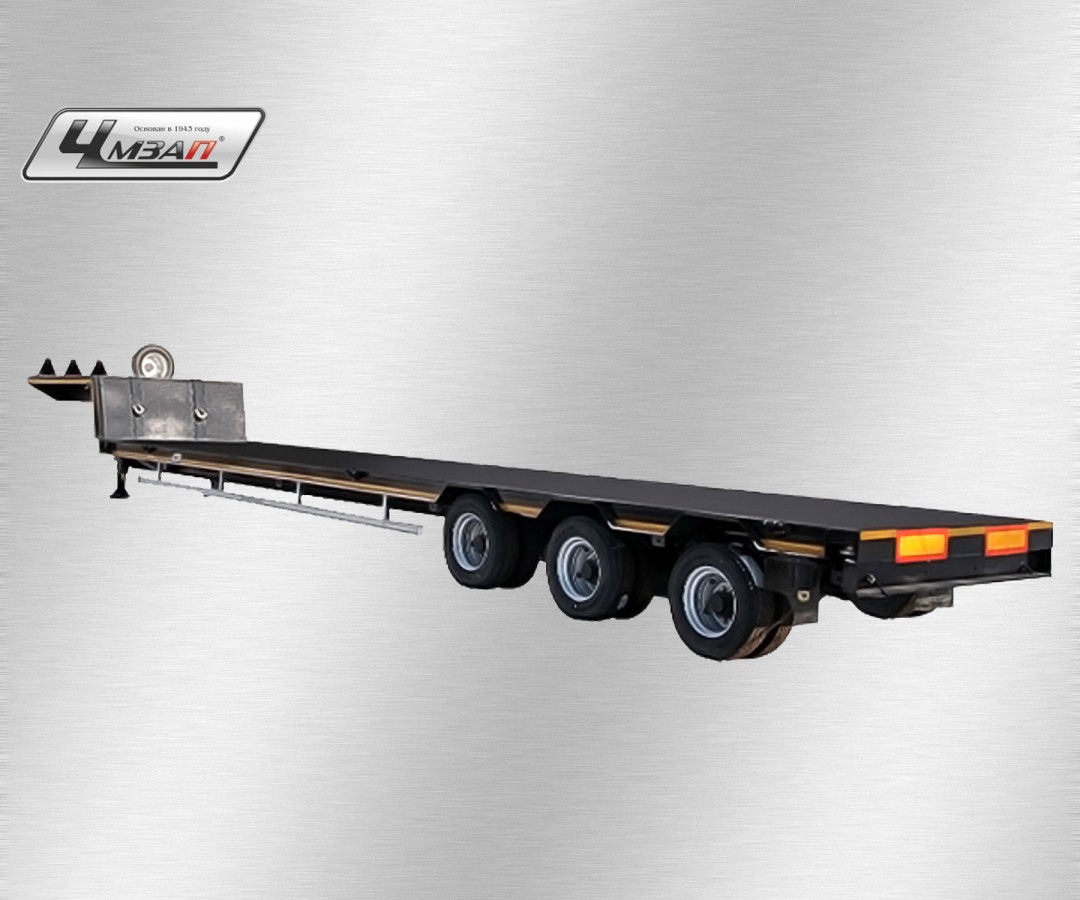 Низкорамный полуприцеп-тяжеловоз чмзап 99064 по спецификации 042 kз