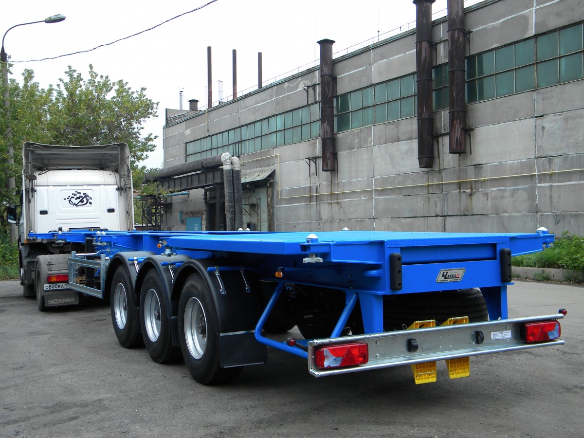 Полуприцеп крона контейнеровоз чмзап 9911 по спецификации w-041