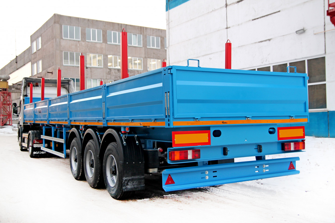 Полуприцеп бортовой чмзап 99065 по спецификации 031 п34