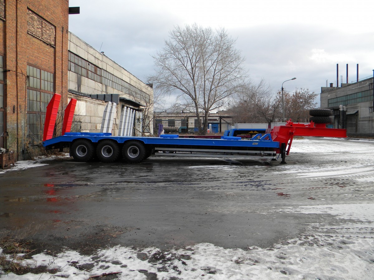 Полуприцеп-тяжеловоз чмзап 9990 по спецификации 072 ши