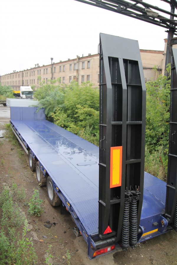 Низкорамный полуприцеп-тяжеловоз чмзап 99064 по спецификации 042-02 pw
