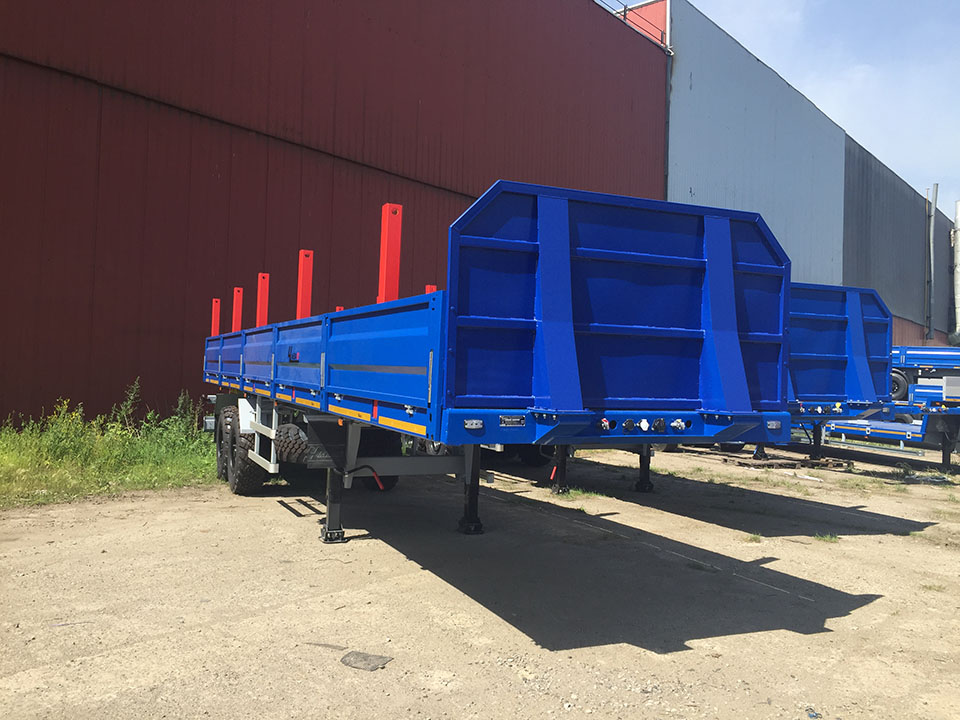 Полуприцеп бортовой чмзап 93853 по спецификации 038 бак01