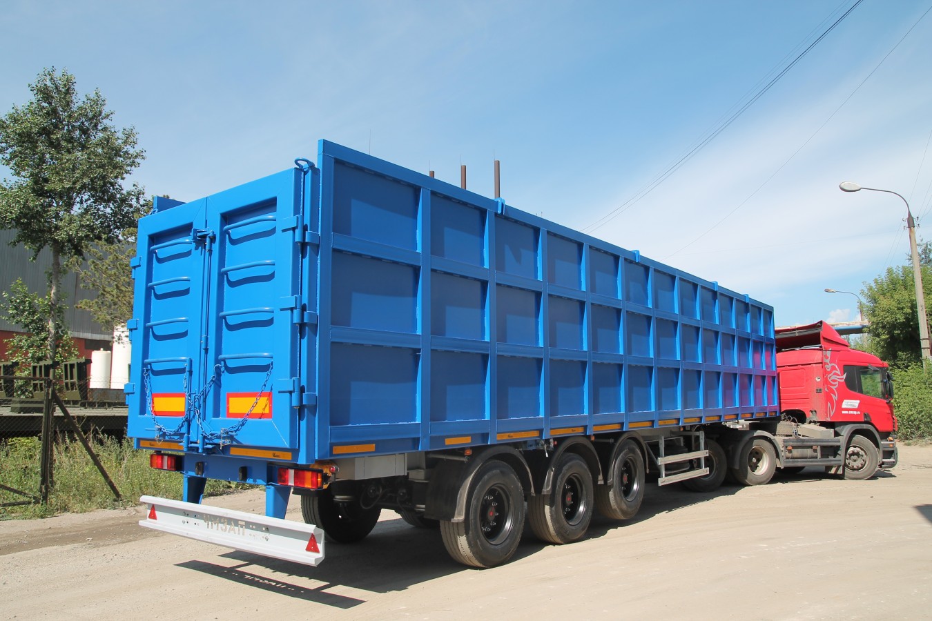 Полуприцеп-тяжеловоз чмзап 9906.5 по спецификации 033-35 м