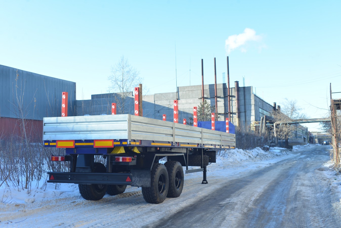 Полуприцеп-тяжеловоз чмзап 9906 по спецификации 038 б27