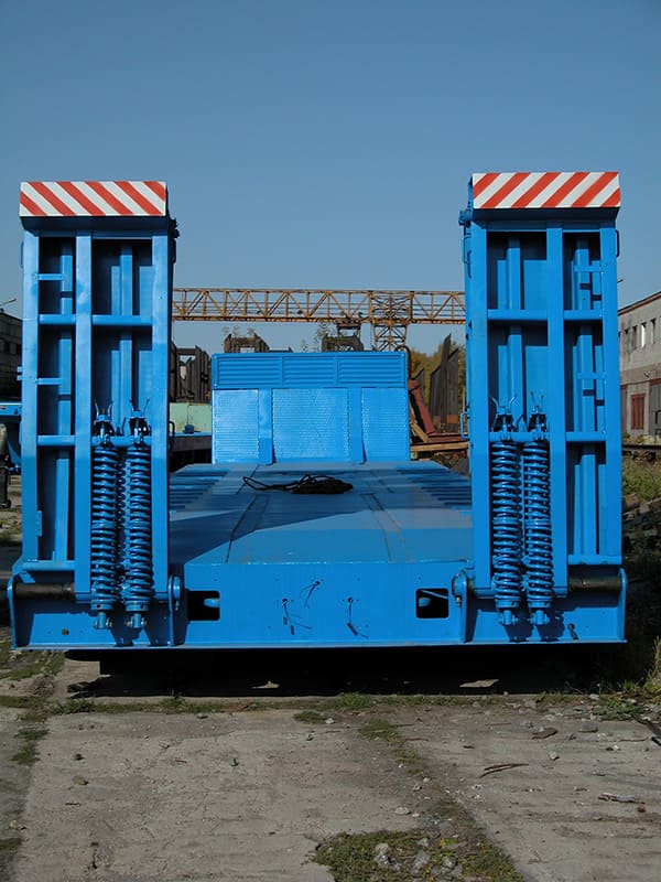 Низкорамный полуприцеп-тяжеловоз чмзап 99902 по спецификации 012