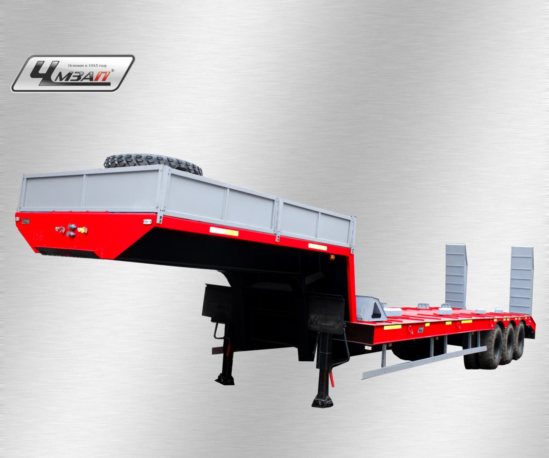 Полуприцеп-тяжеловоз чмзап 9990 по спецификации 070 м