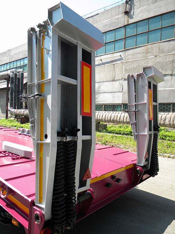 Низкорамный полуприцеп-тяжеловоз чмзап 99904 по спецификации 011 дп g