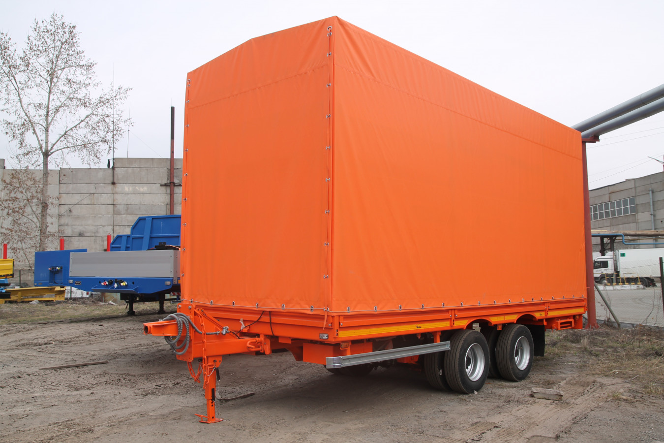 Тентованный прицеп чмзап 8358 по спецификации 030 п1