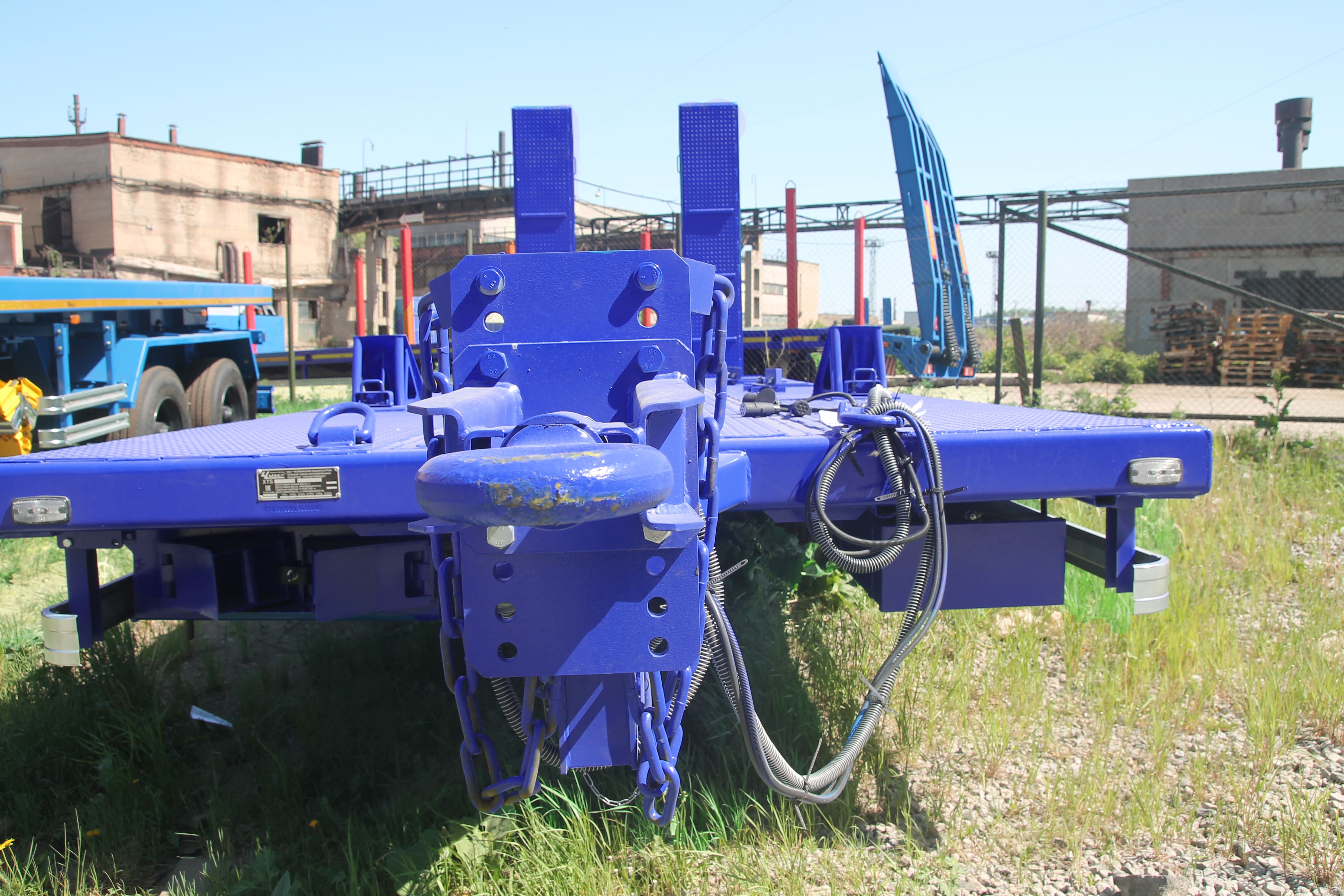 Прицеп-платформа чмзап 8358 по спецификации 010-04 п3