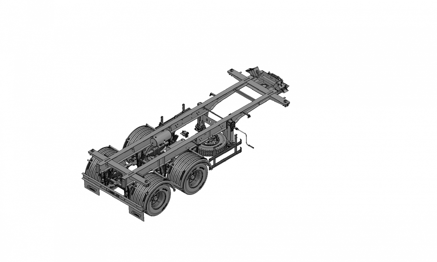 Полуприцеп-контейнеровоз чмзап 99874 по спецификации 015