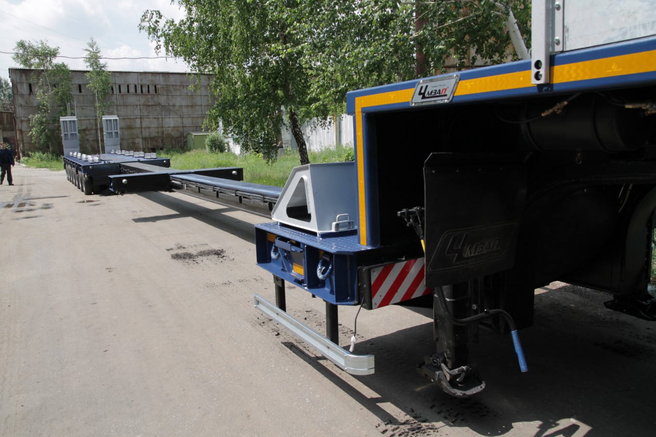 Полуприцеп чмзап 99905 по спецификации 010