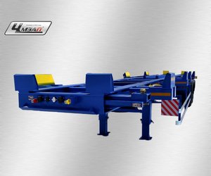 Скелетал-трейлер чмзап 602010 по спецификации 010 м3