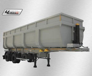 Полуприцеп чмзап 9906 по спецификации 033 хп1