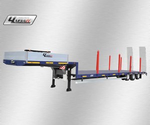 Низкорамный полуприцеп-тяжеловоз  чмзап 99064 по спецификации 042-02 вук пп4