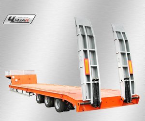 Низкорамный полуприцеп-тяжеловоз чмзап 99064 по спецификации 046 му