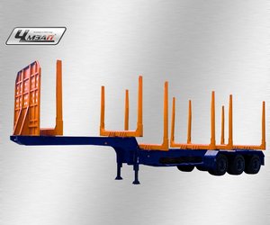 Полуприцеп-сортиментовоз чмзап 99605 по спецификации 077